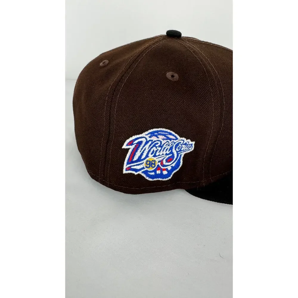 New Era X Billion Creation Mens 59FIFTY San Diego Padres Fitted Hat Brown 7 5/8